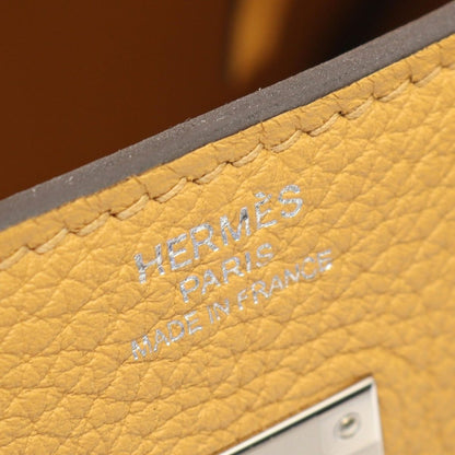 Hermes Handbag Birkin 25 Paille Leather — view 4