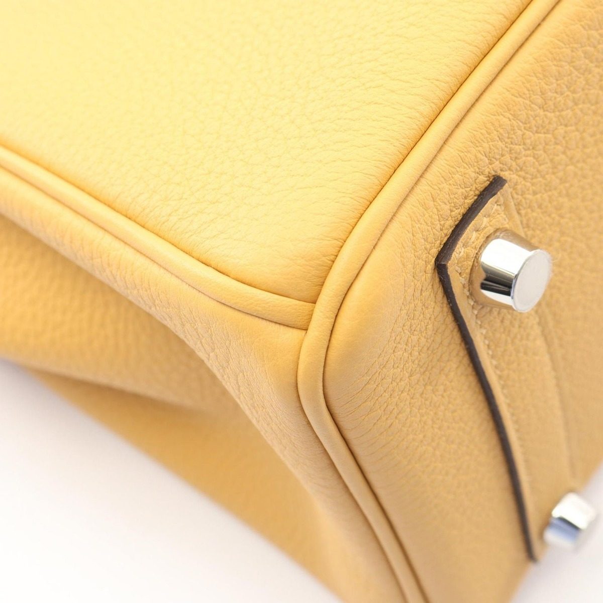 Hermes Handbag Birkin 25 Paille Leather — view 6