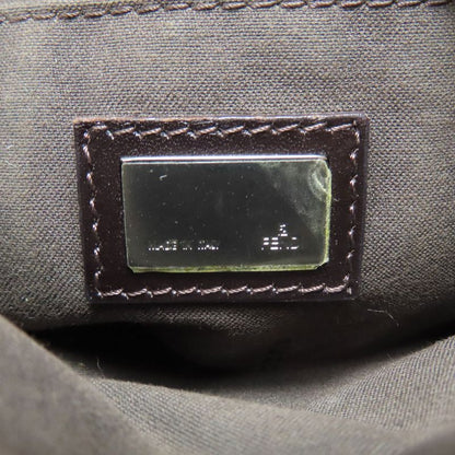 Fendi Zucca Pattern Shoulder Bag Canvas Women