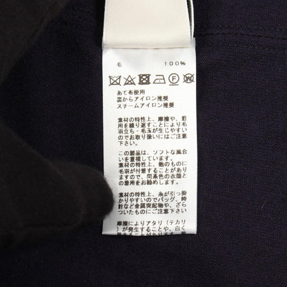 Hermes Knit Top Purple Wool Short Sleeve — view 4