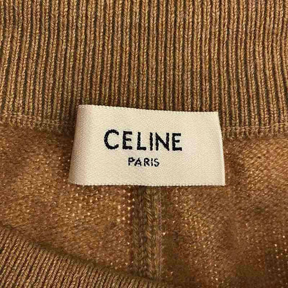 Celine - By Hedi Slimane Edith Liman Cashmere Knit Wide Culottes Pants - M -