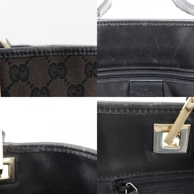 Gucci 002.1098 GG Canvas Brown Unisex Tote Bag