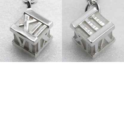 Tiffany & Co Atlas Cube 925 Silver Ladies 7.0g Necklace