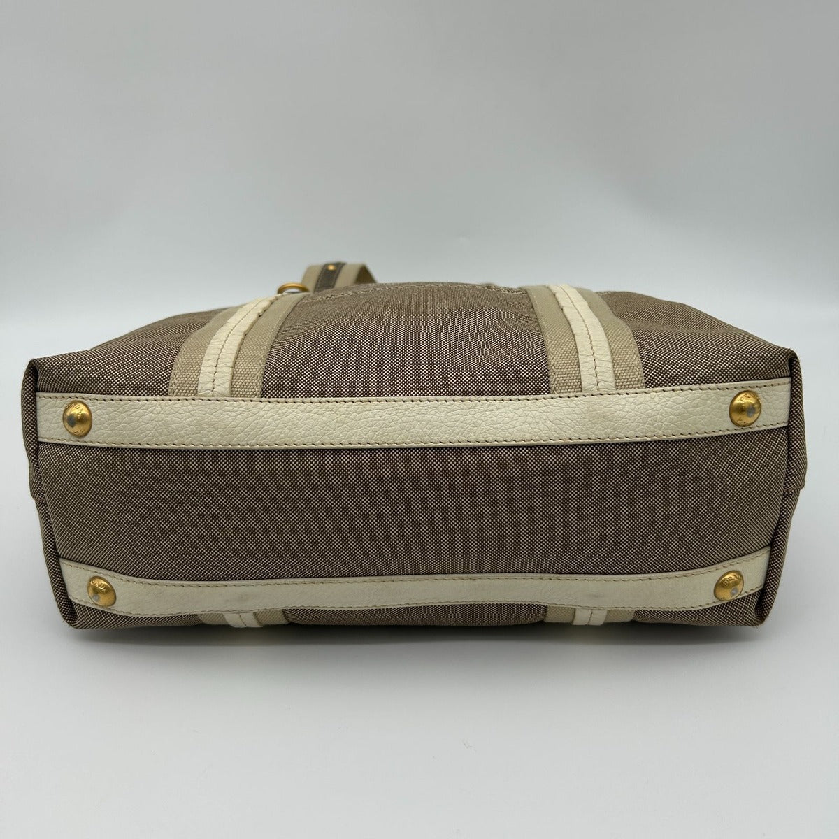 Prada Jacquard Tote Gold — view 13
