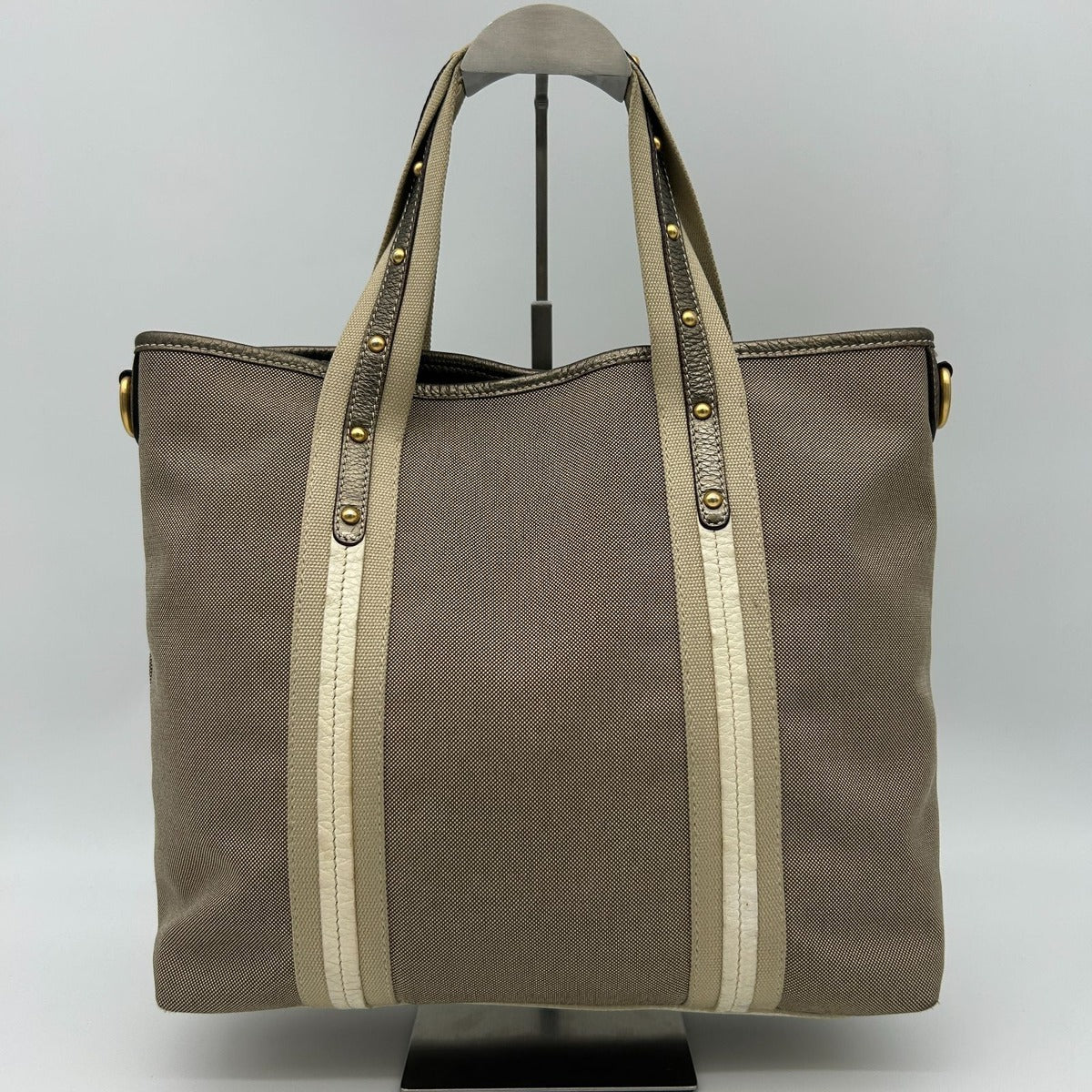 Prada Jacquard Tote Gold — view 3