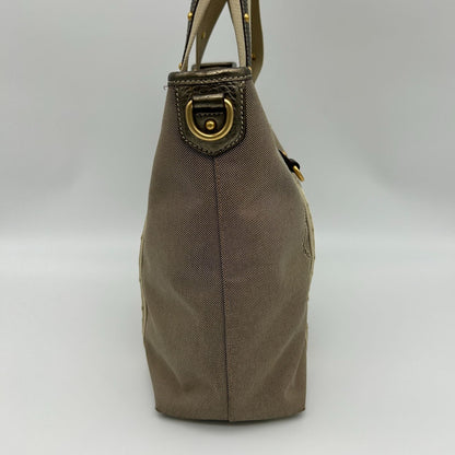 Prada Jacquard Tote Gold — view 5
