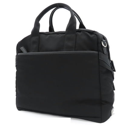 Prada Business Black Tessuto Saffiano Nylon 2-Way Shoulder Bag — view 2