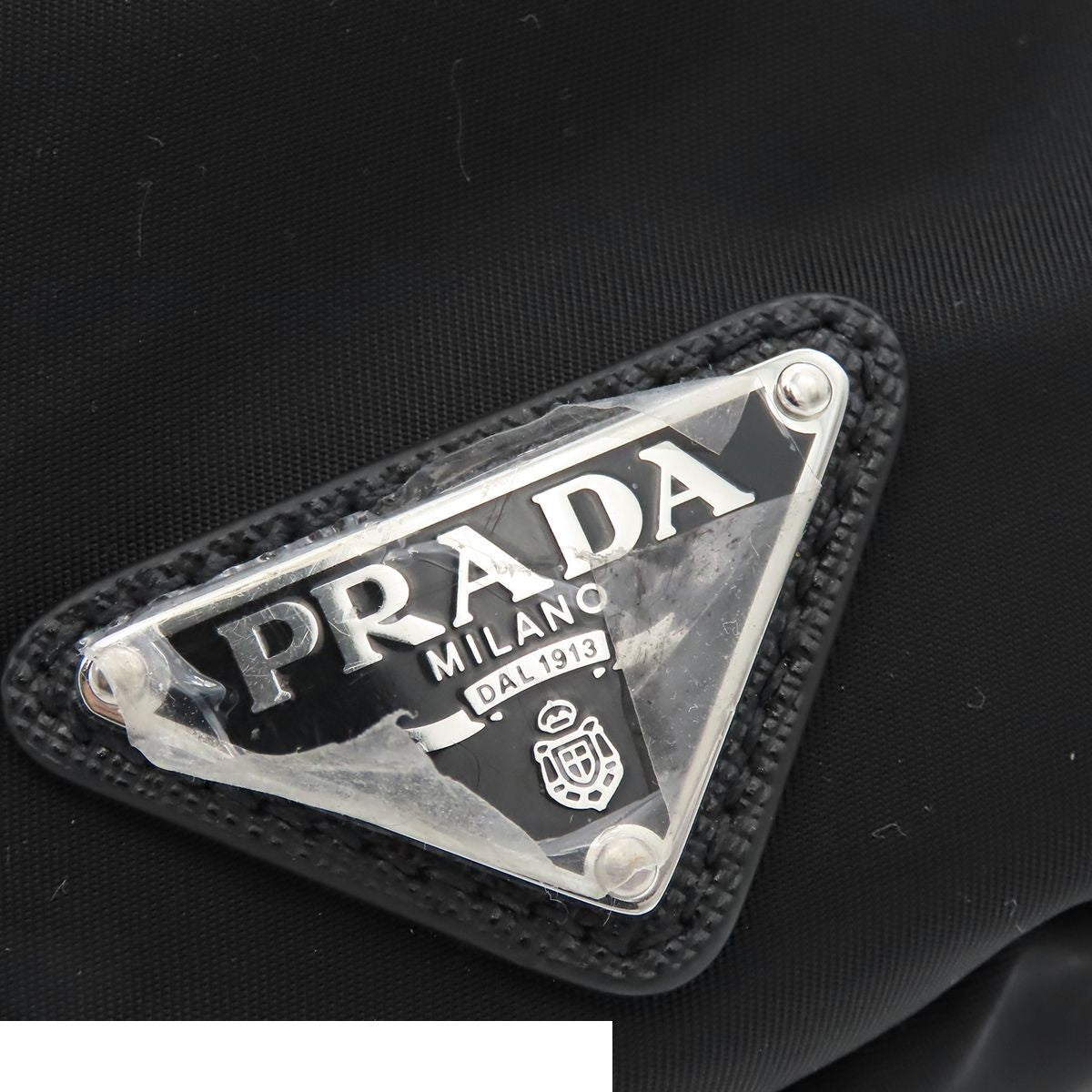 Prada Business Black Tessuto Saffiano Nylon 2-Way Shoulder Bag — view 5