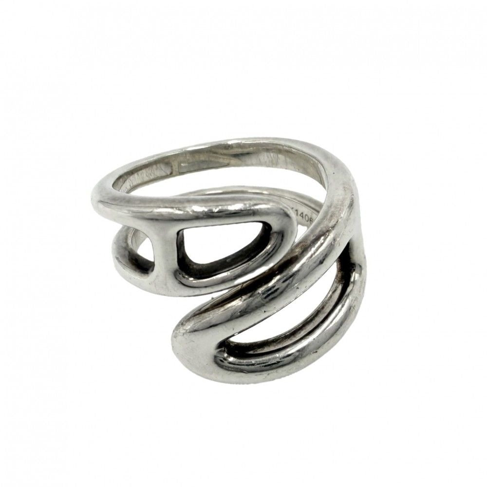 Hermes Ring Chaine D'ancre Twist Small 53