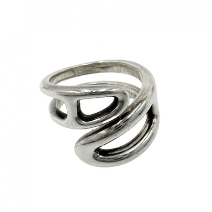 Hermes Ring Chaine D'ancre Twist Small 53