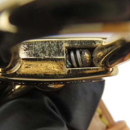 Louis Vuitton Shoulder Strap Nubuck Leather Beige Gold Hardware Accessories