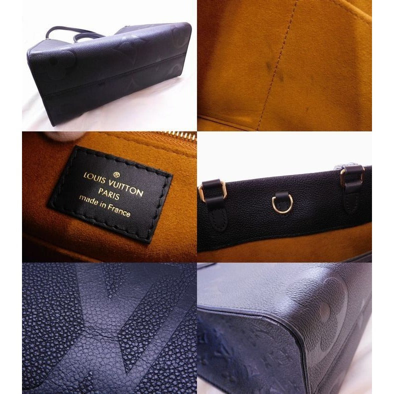 Louis Vuitton On The Go MM Tote Bag IC Chip Shoulder Monogram Empreinte — view 4