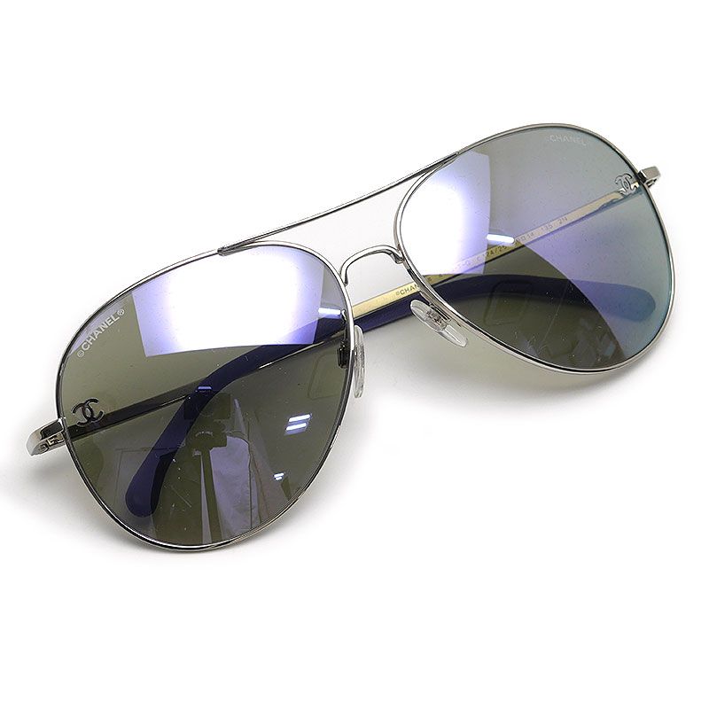 Chanel Sunglasses In Pilot Shape 4189tq 59□14 135