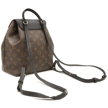 Louis Vuitton Backpack Daypack Montsourisnm PM Monogram Canvas Leather Monogram