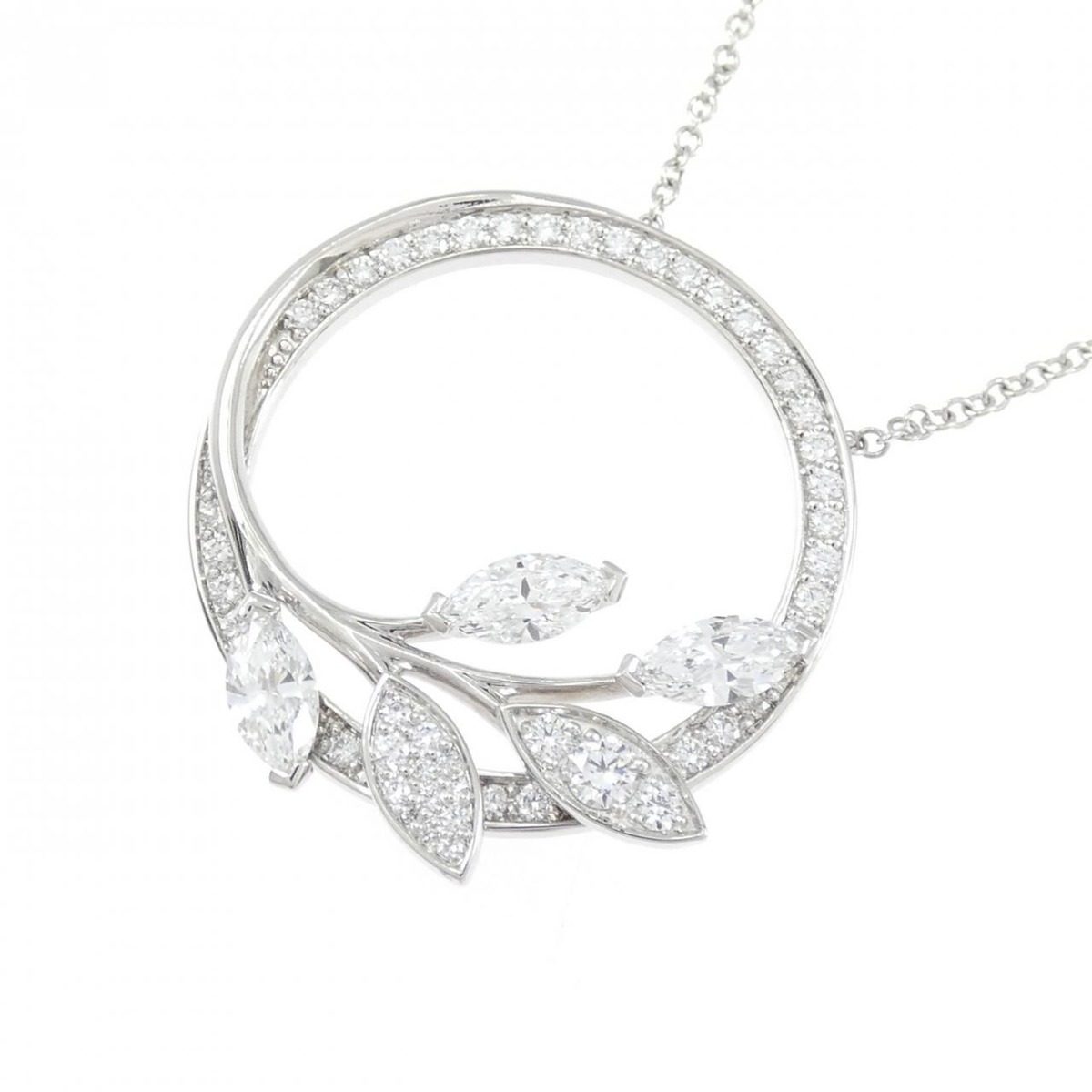 Tiffany & Co Vine Circle Large Necklace — view 3