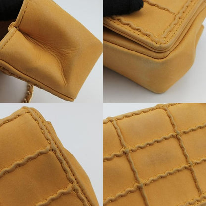 Chanel255 Mini Yellow Leather A9327422459566