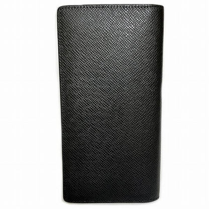 Louis Vuitton Taiga Portefeuille Plaza M30501 Noir Black Long Wallet Bifold