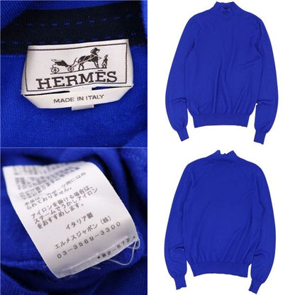 Hermes Knit Sweater High Neck Pullover Wool
