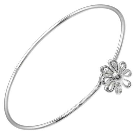 Tiffany & Co Daisy Flower Silver 925 Ladies 7.7g Bracelet