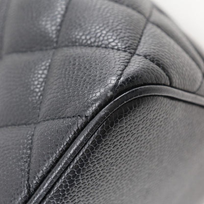 Chanel Reprint Tote A01804 Caviar Skin Black Ladies Tote Bag