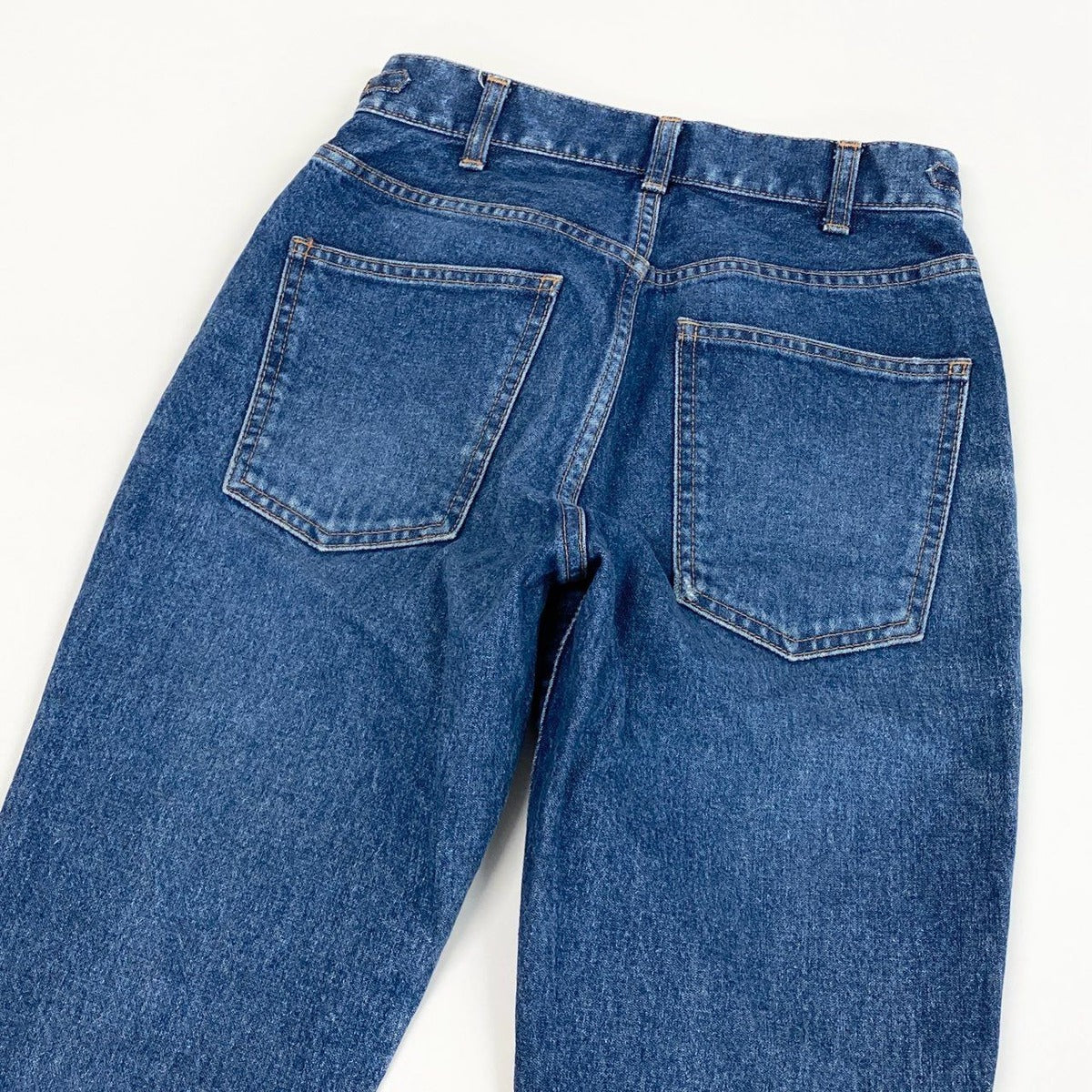 Celine Denim Jeans Trim Off Indigo 26 Cotton — view 4