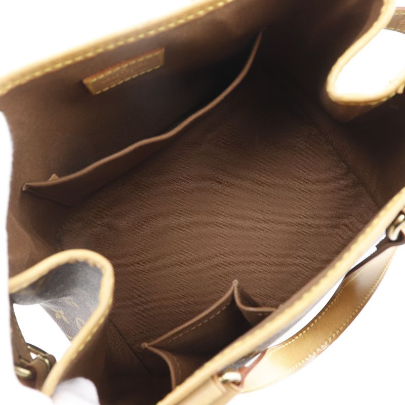 Louis Vuitton Batignolles M51156 Monogram Canvas Brown Vi2098 Ladies Handbag