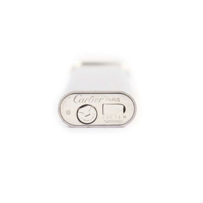 Cartier Trinity Hairline Oval Roller Smoking Toy Gas Lighter