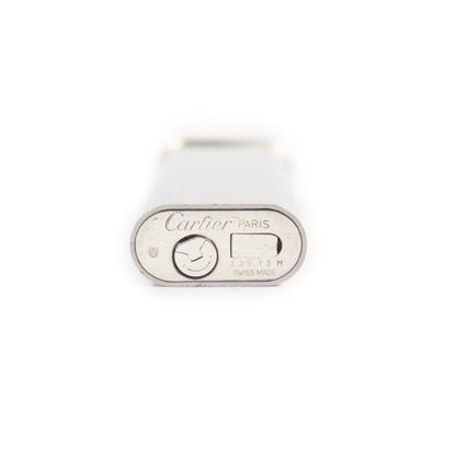 Cartier Trinity Hairline Oval Roller Smoking Toy Gas Lighter