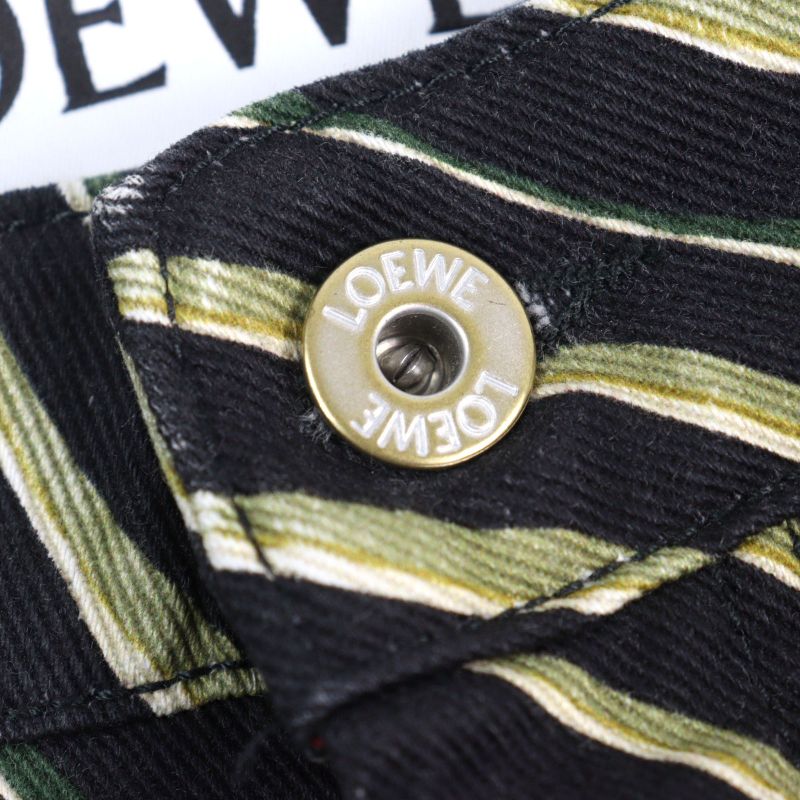 LOEWE X Paulas Ibiza LOEWE X Paulas Ibiza H2282480ib Cotton Cowhide Logo