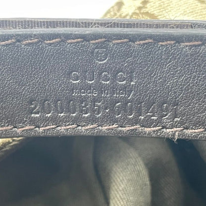 Gucci Men's Baseball Cap GG Canvas L Beige Hat