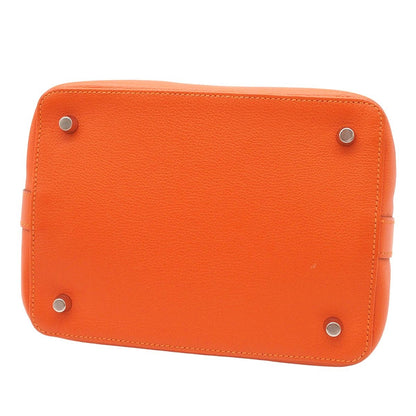 Hermes Toolbox 20 Orange Silver Ever Color 2-Way Shoulder Bag — view 3