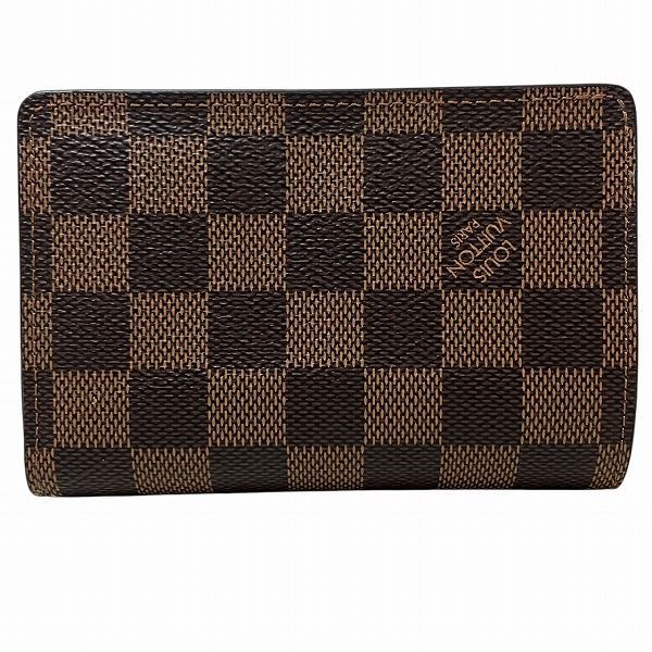 Louis Vuitton Damier Portefeuille Juliette N60381 Bifold Wallet For Women