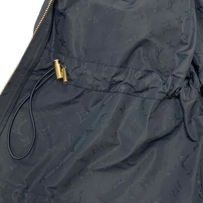 Louis Vuitton Monogram Outer Hoodie Jacket Black