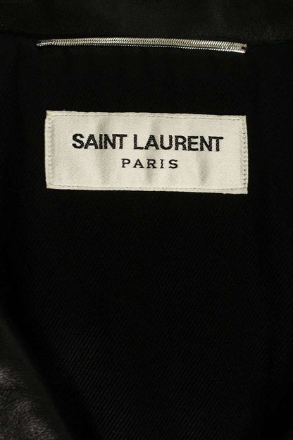 Saint Laurent Paris L01 397290 Y5ya1 Classic Motorcycle Rider Scuff The Jacket