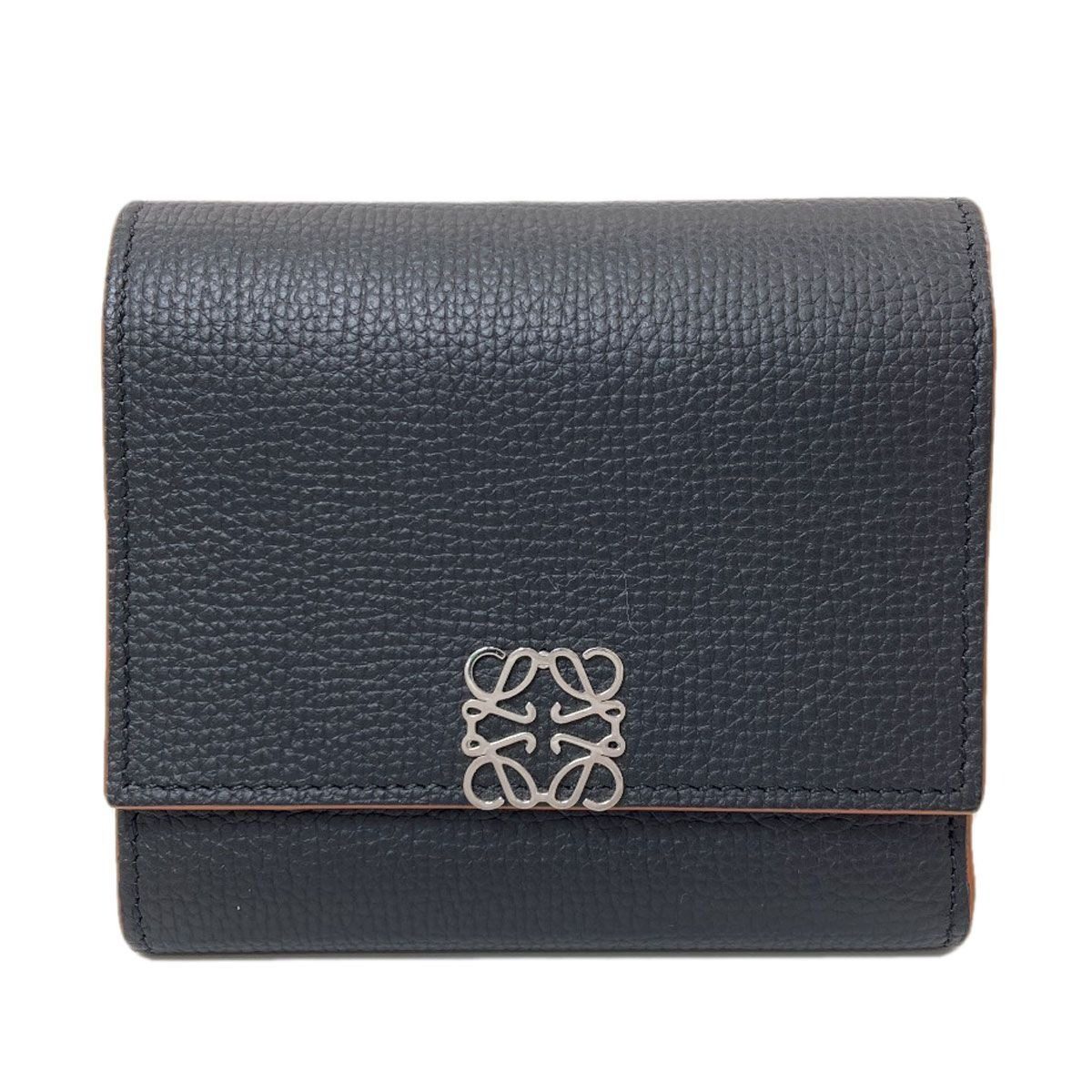 Loewe Anagram Trifold Wallet Bifold Leather