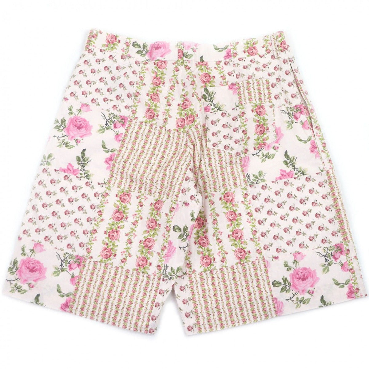 Dior Homme Floral Rose All Over Pattern Shorts Short — view 2