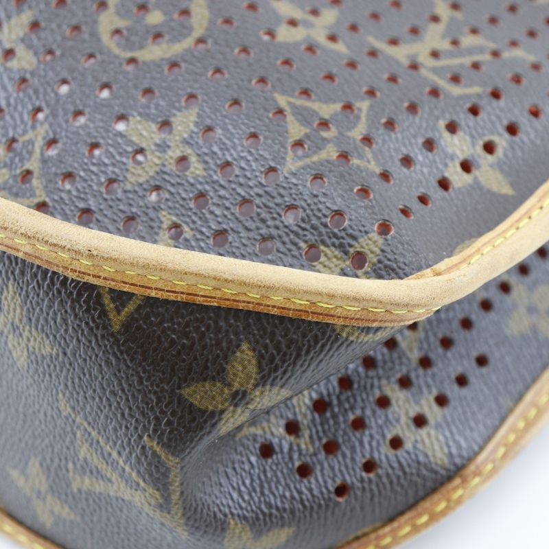 Louis Vuitton Musette M95174 X Monogram Perfo Brown/orange Th0046 Ladies