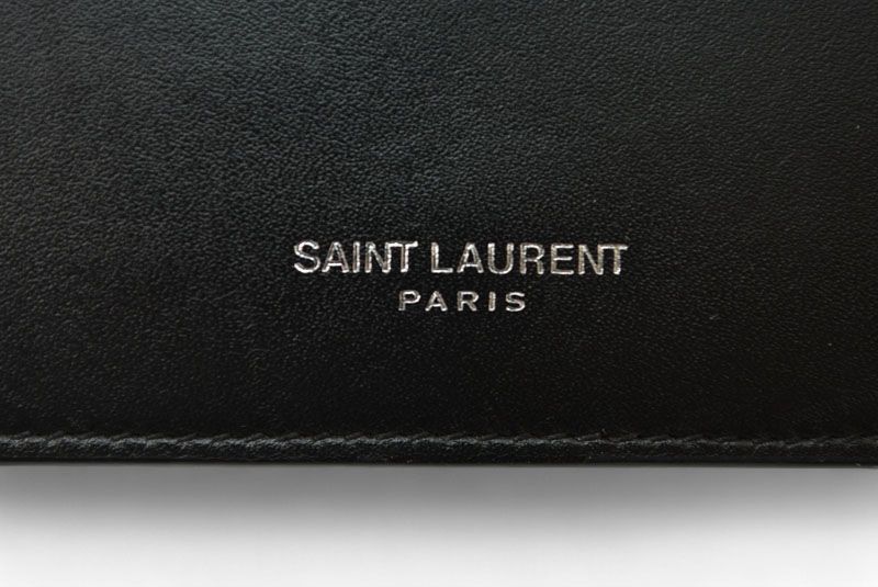 Saint Laurent Coin Case Card Case Saint Laurent Business Card Holder Black