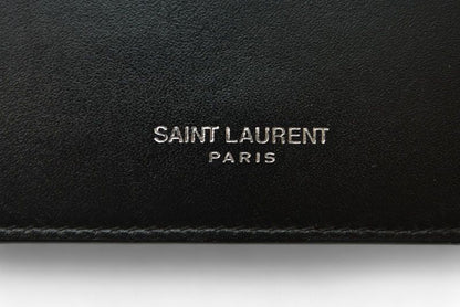 Saint Laurent Coin Case Card Case Saint Laurent Business Card Holder Black