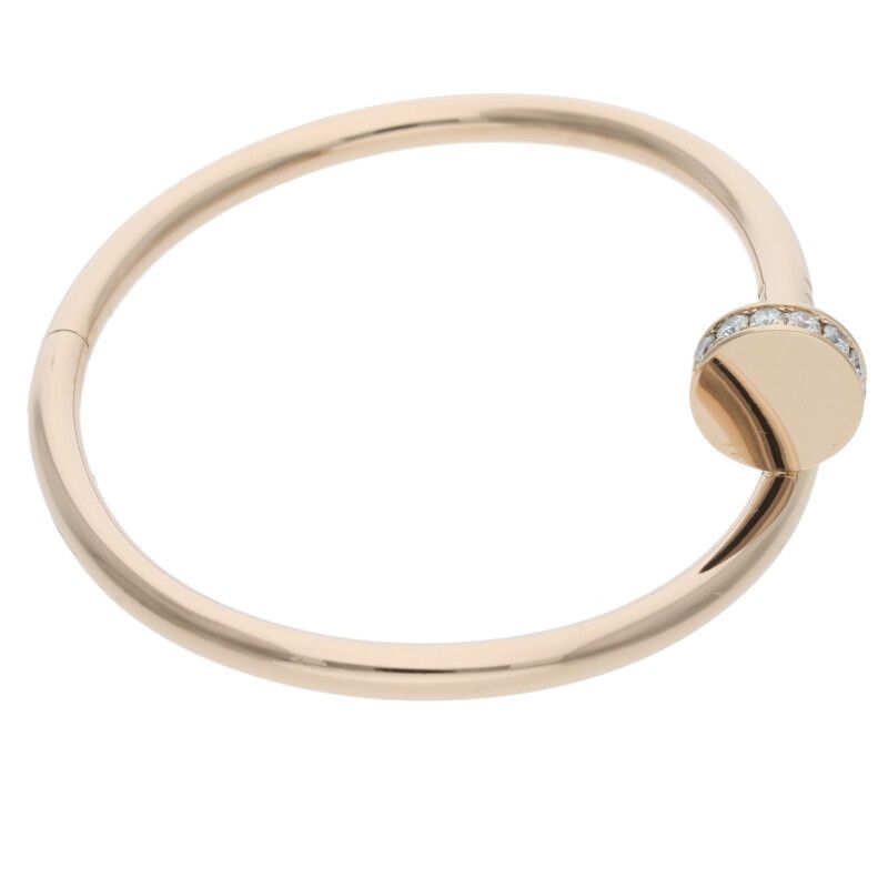 Cartier Juste UN CLOU Bracelet Old Shape 18K Yellow Goldjuste Un Clou Half