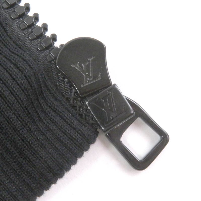 Louis Vuitton 23AW 1abj63 Monogram French Terry Zip-through Hoodie Pile Fabric