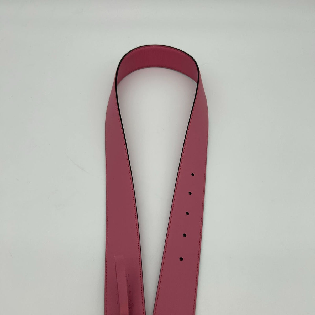 Gucci Belt Interlocking Leather Metal Pink Light Togo — view 6