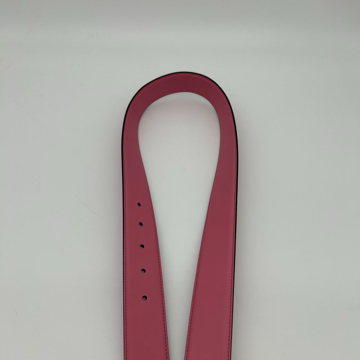 Gucci Belt Interlocking Leather Metal Pink Light Togo — view 7