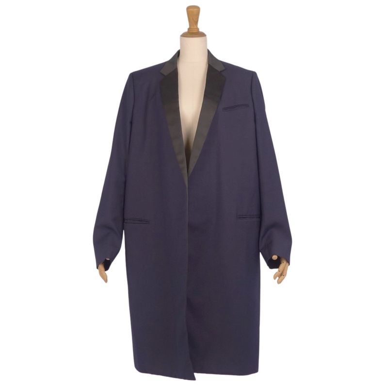 Celine Phoebe Period Crombie Coat Chester Coat