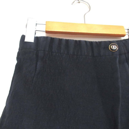 Christian DIOR Wool Silk Blend Shorts Culottes F36 Size Black Women's Used
