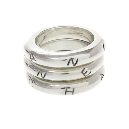 Chanel Triple Logo Ring 925