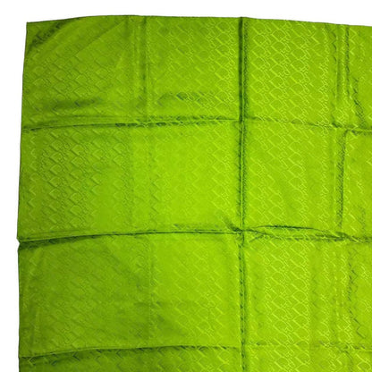 Dior Christian Scarf Silk All Over Pattern Green — view 2