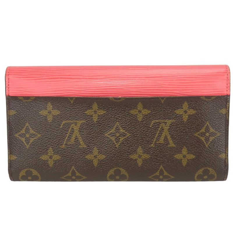 Louis Vuitton Trifold Wallet Portefeuille Marie-laureon M60597 Epi Leather