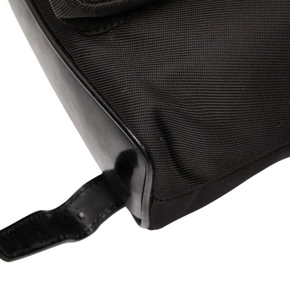 Gucci Bamboo Mini Backpack 00319980030 Black Nylon Leather Women's Gucci