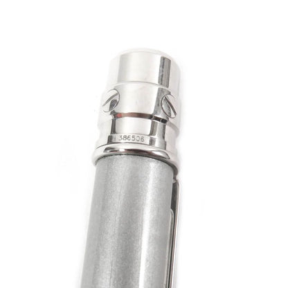Cartier Santos De Cartier Ballpoint Pen With Logo Twist Stationery Silver Men's